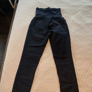 J Brand dark maternity jeggings